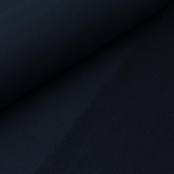 French Terry Uni dunkel blau 903 - Tollpatsch Stoffe und Handmade