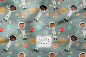 POC Stoffe Kinder Black Astronaut