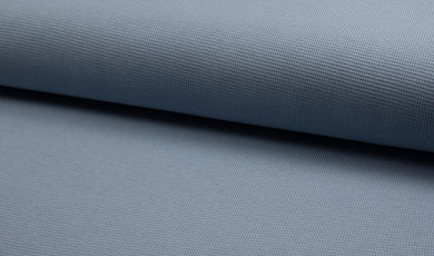 Waffel Jersey dusty blue 003 - Tollpatsch Stoffe und Handmade