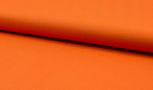 Baumwolle Uni orange - Tollpatsch Stoffe und Handmade