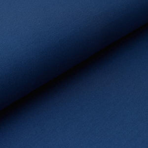 Baumwolljersey uni Admiral blau 892 - Tollpatsch Stoffe und Handmade