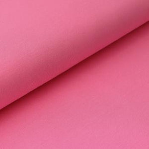 Baumwolljersey uni dunkel rosa 610 - Tollpatsch Stoffe und Handmade