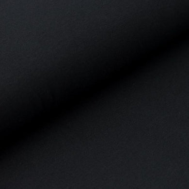 Baumwolljersey uni schwarz 900 - Tollpatsch Stoffe und Handmade