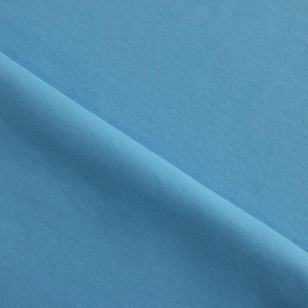 Bündchen glatt hellblau 707 - Tollpatsch Stoffe und Handmade