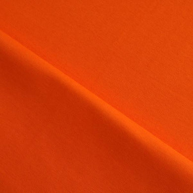 Bündchen glatt Tiger orange 441 - Tollpatsch Stoffe und Handmade