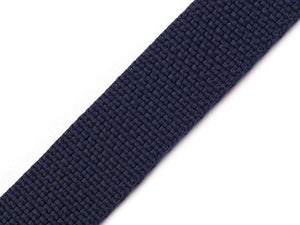 Gurtband 25mm dunkel blau-grau - Tollpatsch Stoffe und Handmade