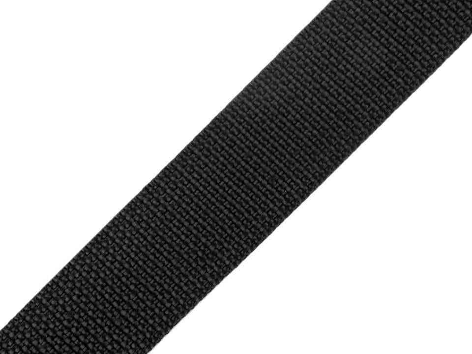 Gurtband 25mm schwarz - Tollpatsch Stoffe und Handmade